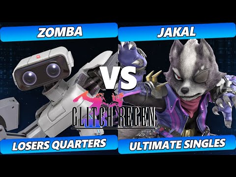 Glitch Regen  - Zomba (ROB) Vs. Jakal (Wolf) Smash Ultimate Tournament