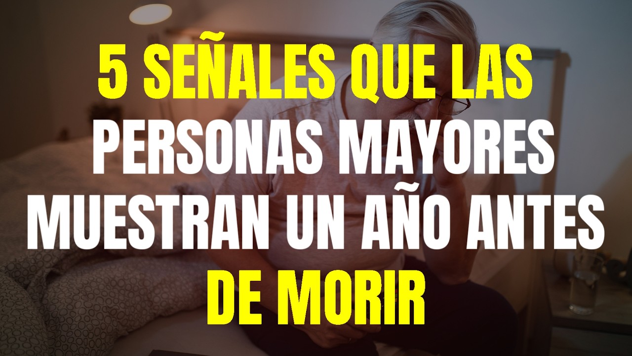 5 señales sutiles de que un anciano está en su último año: advertencias que no debes ignorar