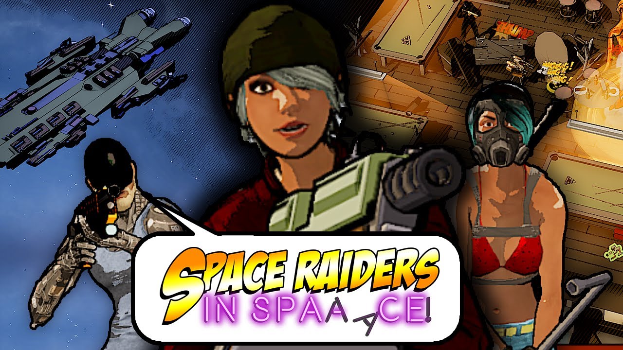 Gameplay video of Space Raiders in Space  PC