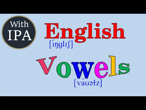 英語の母音（母音の組み合わせ）とIPA（国際音声記号）;영어의 모음 (English Vowels (Vowel Combinations) with IPA(International Phonetic Alphabet);英語の母音(母音の組み合わせ);영어의 모음)