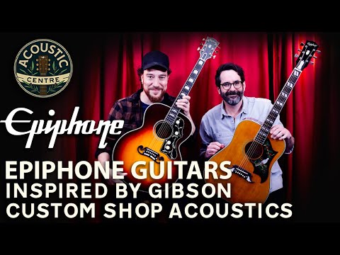 First Look: Epiphone 'Inspired By Gibson Custom' Acoustic Guitars