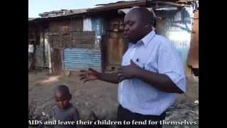 preview picture of video 'Walking in Mathare Valley Slum in Nairobi Kenya'