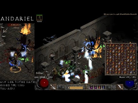 Diablo 2 LoD - 2862 Alptraum Andariel Runs - 100 unidentifizierte unique Ringe - SoJ dabei?