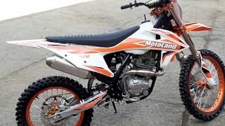 Мотоцикл Motoland SX250 (172FMM) Оранжевый-video