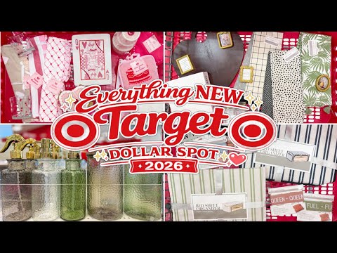 🎯 TARGET DOLLAR SPOT 2026 🤯 EVERYTHING NEW!! | Amazing Home + Valentine’s Finds