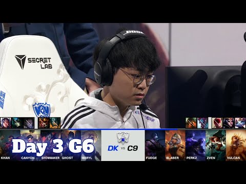 DK vs C9 | Day 3 Group A S11 LoL Worlds 2021 | DAMWON Kia vs Cloud 9 - Groups full game