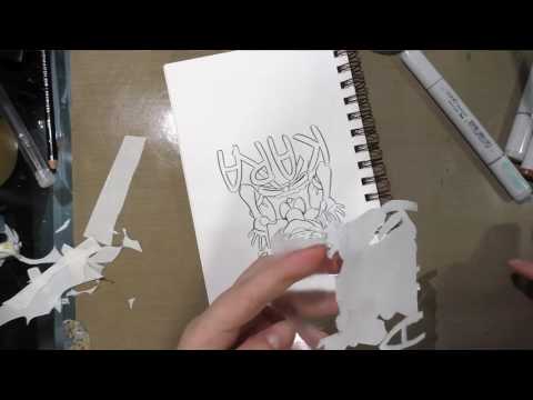 How to Use Masking Frisket with Markers