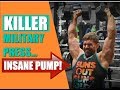 AWESOME Military Press Variation to Build Bigger & More Powerful Shoulders | Chandler Marchman