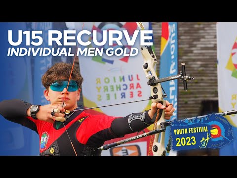 Under 15 Recurve Men Individual Gold | Youth Festival 2023