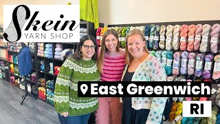 Skein Yarn Store Tour in East Greenwich, RI #unitedskeinsofamerica