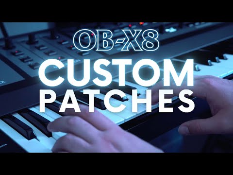 Oberheim OB-X8 Sound Demo / Custom Patches (Ambient, Synthwave, Analog and more)