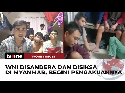 Viral 12 WNI di Myanmar Disiksa, Minta Tolong Presiden Jokowi untuk Dipulangkan | tvOne Minute