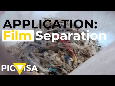 Application: Recycling Film Separation with ECOPACK
