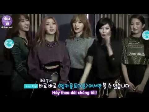 [4NIAVN][Vietsub] 140327 Mnet WIDE 4Minute 포미닛