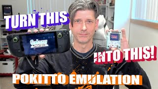 FINALLY! How to do Pokitto Emulation on the Steam Deck!