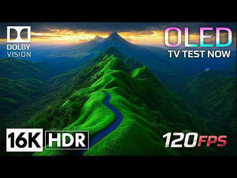 MOST STUNNING 16K HDR VISUALS EVER | Dolby Vision™ OLED Demo (120fps)