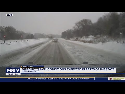 Minnesota weather: Current road conditions [11 a.m. Tuesday]