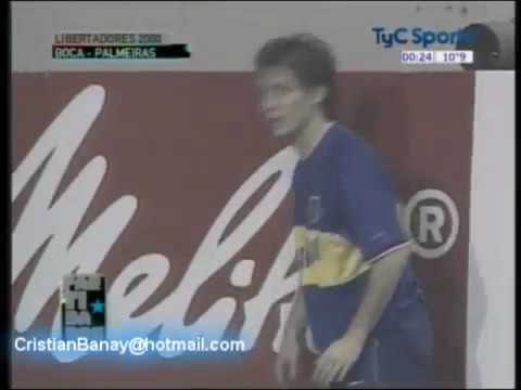 Final Libertadores 2000 (Ida): Boca Juniors (ARG) 2 - 2 Palmeiras (BRA)