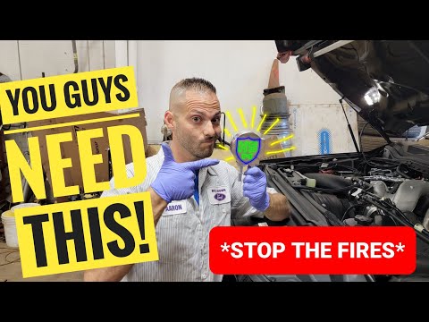 Tired of FIRES?? Under 20 min MOD- That WILL save your truck!! FORD 6.7 DIESEL
