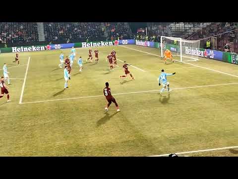 CFR Cluj vs Lazio (Mario Gila nice dribbling) (Europa Conference League)