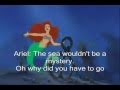 Melody For a moment (Me with Ariel's lyrics ...