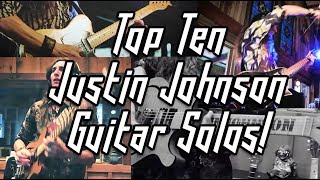 TOP TEN GUITAR SOLOS by JUSTIN JOHNSON