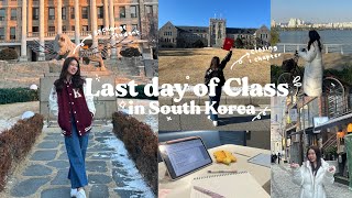 The end of 1 Chapter in life: Last day of Class in South Korea - Korea University Exchange Student