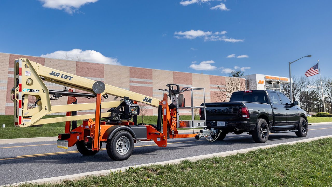 JLG® ET350 Towable Boom Lift – Product Spotlight & Operation Tips
