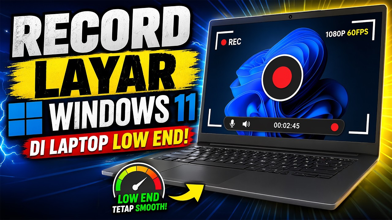 SCREEN RECORDER UNTUK LAPTOP KENTANG! Cobain Surflex Screen Recorder 2026