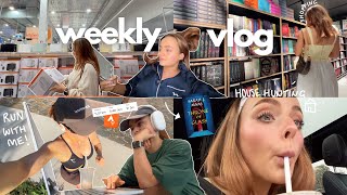 weekly vlog | run with me | reading | house hunting | shopping | chill days | conagh kathleen