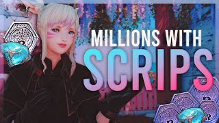 How To Make Gil with Crafting Scrips in 2022! | Unlocks + Lists | FFXIV Gilmaking Guides