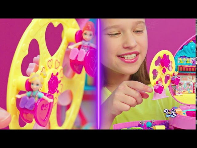 Vidéo teaser pour Polly Pocket "Klein - ganz groß!" Freizeitpark Rucksack & Adventskalender | Polly Pocket Deutsch