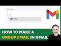 How to Make a Group Email in Gmail (With or Without Recipients Showing)