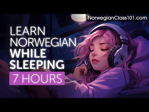 Learn Norwegian While Sleeping 7 Hours - Learn ALL Basic Phrases