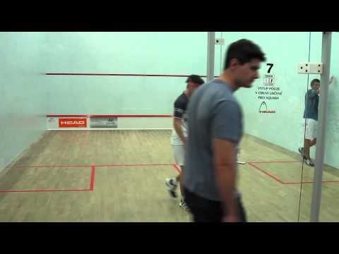Squash - ETC 2012 Chris Simpson VS Lucas Serme
