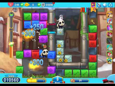 Pet Rescue Saga Level 3147 - No Boosters (Move the key)