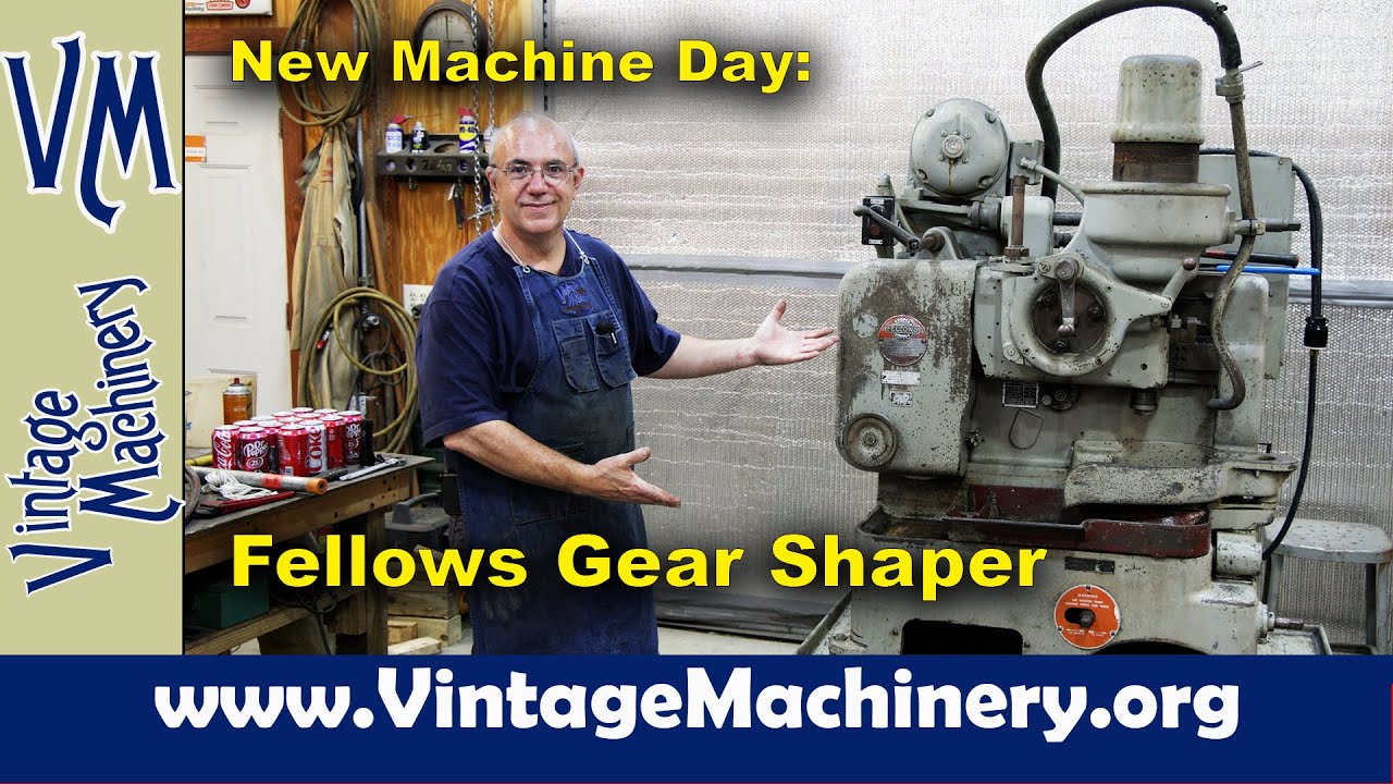 New Machine Day! Fellows 7-Type Gear Shaper