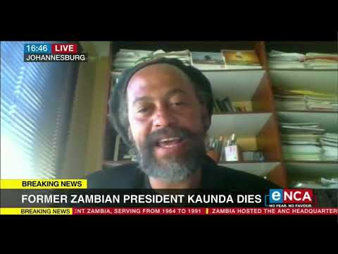 Former Zambian President Kenneth Kaunda has died