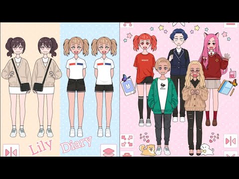 Lily Diary:dress up Game         ~Gameplay~ - YouTube