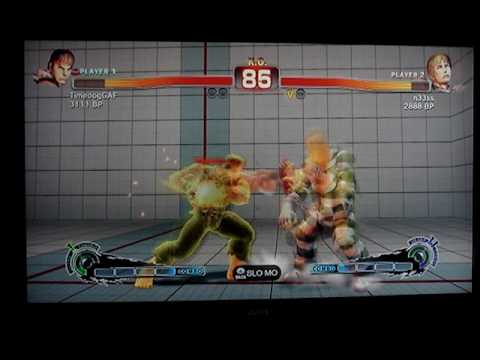 SSF4: Timedog (Ryu) vs n3ss (Cody) - GAF XBL 3 vs 3 Team Tourney - Set 3