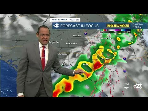 First to Know: Thursday thunderstorm forecast (01/11/2023)