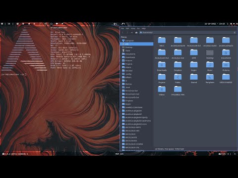 ArcoLinux : 3055 New I3wm theme - i3-db-nemesis - how to install this new theme - 2/3