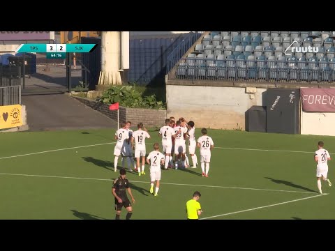 Kooste: TPS – SJK Akatemia 3–2 | Ykkösliiga | 13.6.2025