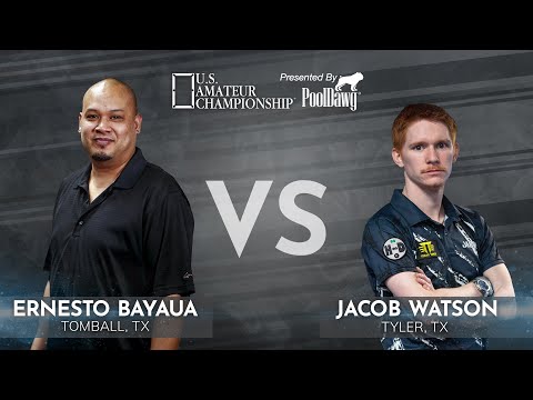 Ernesto Bayaua VS Jacob Watson - 2022 U.S. Amateur Championship Finals