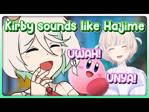 Cecilia Notices How Kirby Sounds Almost Like Hajime and Makes an Impression of It