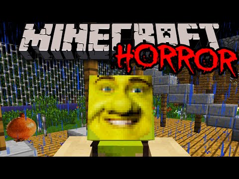 Minecraft: The Shrekoning! Horror Adventure Map, Creepy Shrek Monster, Scary Ogre Onion Hunt