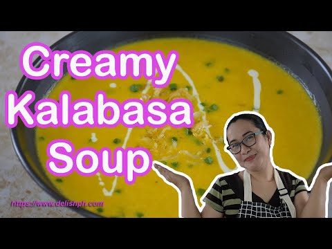 Creamy Kalabasa Soup