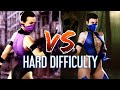 UMK3 MILLEENA VS UMK3 KITANNA HARD DIFFICULTY