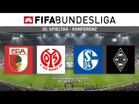 FIFA-BUNDESLIGA l KONFERENZ - 20.Spieltag l FIFA 19