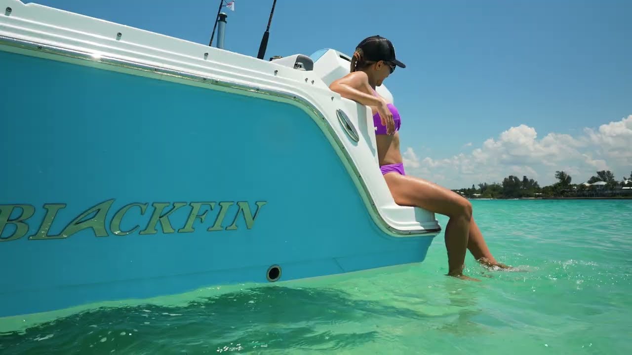 Experience Blackfin Boats all new 232DC & 302DC!